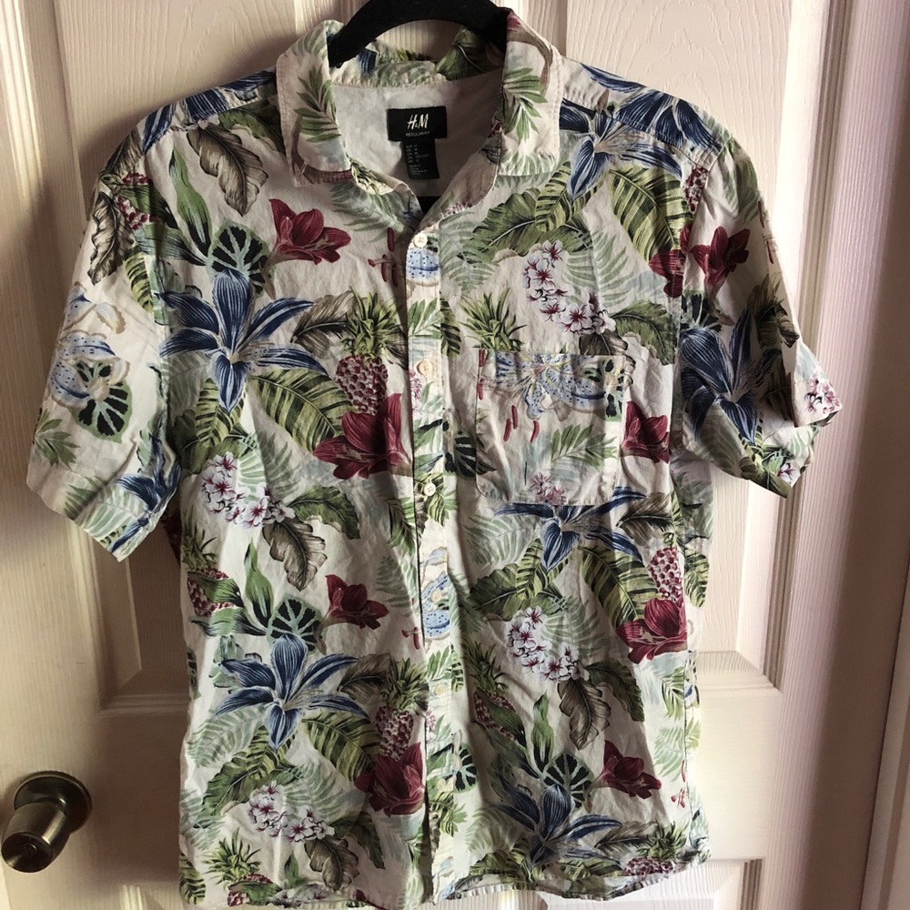 H&M Short Sleeve Button Down